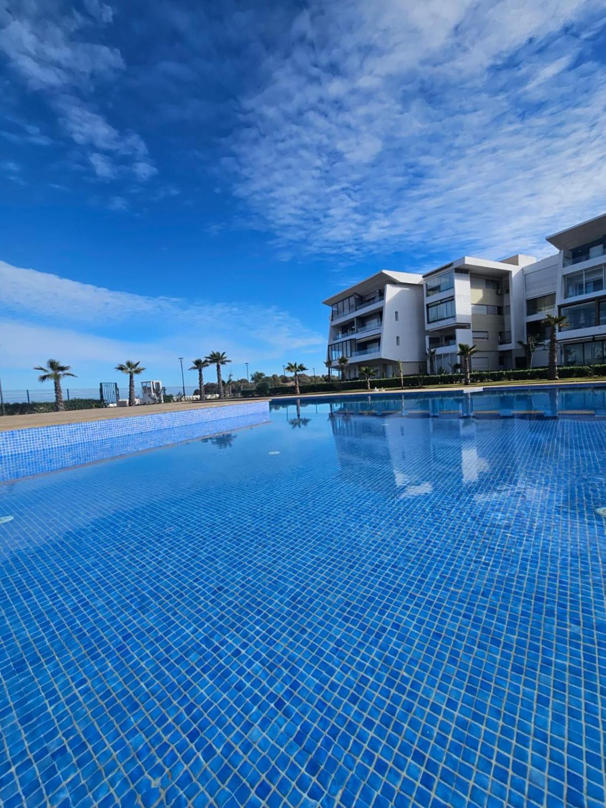 Sidi Rahal Blue View, Beachfront Wide Seaview With Pool エクステリア 写真