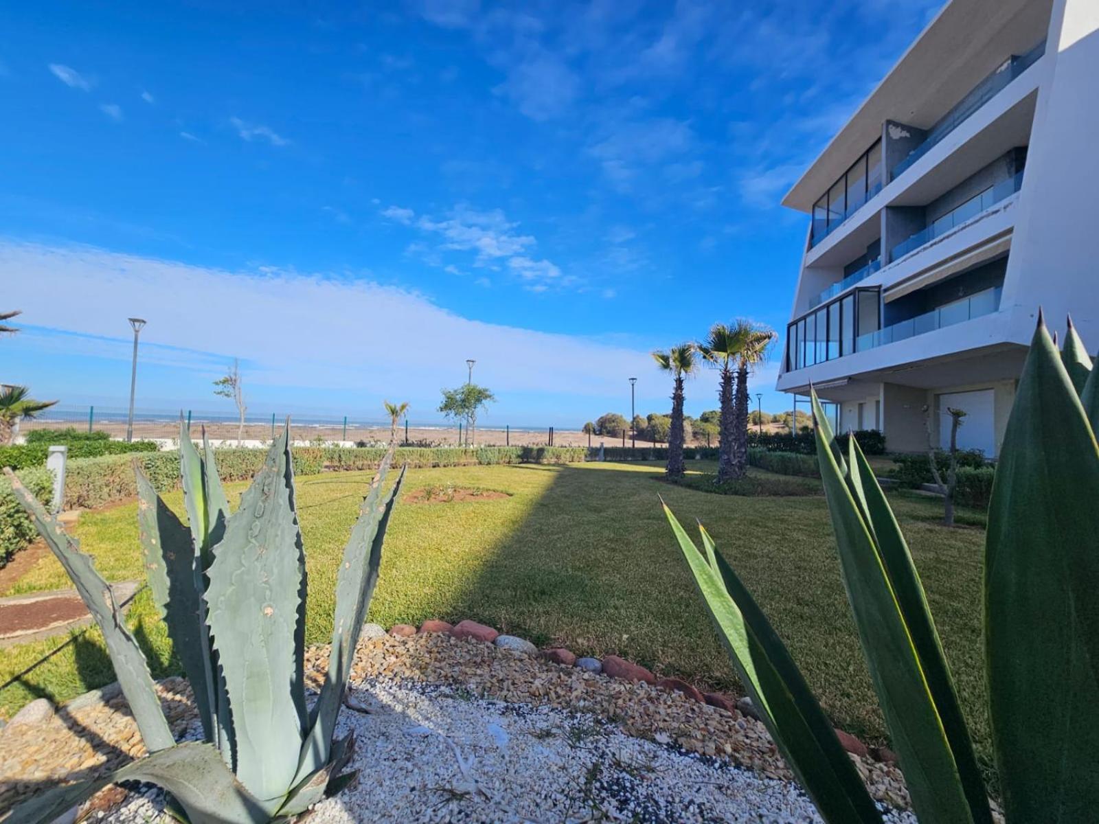 Sidi Rahal Blue View, Beachfront Wide Seaview With Pool エクステリア 写真
